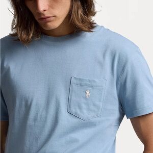 Polo by Ralph Lauren Men's Blue Short Sleeve Shirt Medium Like New